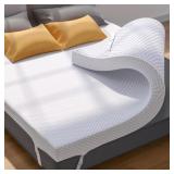 PERLECARE 3" Gel Memory Foam Topper (Queen)