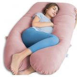 QUEEN ROSE Pregnancy Pillow U-Shape, Pink