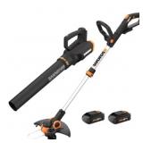 Worx WG928 20V GT 3.0 Trimmer & Blower (B&Ch)