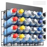 Spray Can Holder Rack - Wall Mount 24 Cans