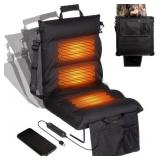 Heated Stadium Seat with Back Support