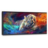 Quorin White Tiger Wall Art Canvas Print