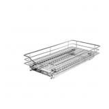 Slide Out Cabinet Organizer - Chrome 11x21