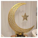 Crescent Moon Star Ramadan Decor Gift