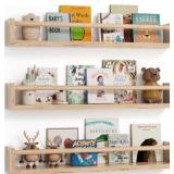 G&W Gruwald Nursery Book Shelves, 3, 23"