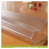 OstepDecor Frosted Clear Table Protector 42" x