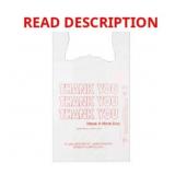 Pitt Plastics Thank You T Shirt Bag 11.5x22