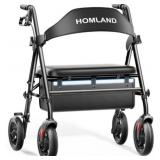 HOMLAND Bariatric Rollator Walker 500lb