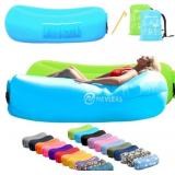 Nevlers Blue & Green Inflatable Couch