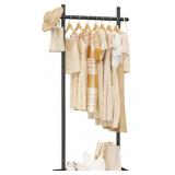 Coat Rack Freestanding, Rock Base, Black
