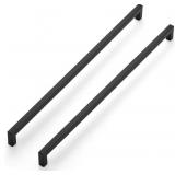 Ravinte 3 Pack Black Matte Cabinet Pulls - 18"