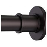 BRIOFOX Shower Curtain Rod, Stainless Steel