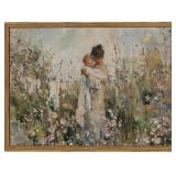 Motherhood Cottagecore Wall Art - 16x24 Framed
