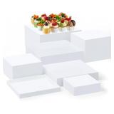 Leinuosen 7 Pcs Buffet Risers Set 6" 12"