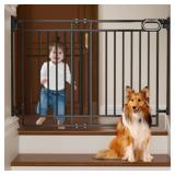 Grownsy No Bottom Bar Baby Gate 29.8 43.5