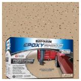 2 gal. Dunes Tan Semi-Gloss Floor Coating Kit