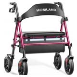HOMLAND Bariatric Rollator Walker 500lb