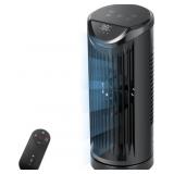 Tower Fan with Remote, 4 Speeds, Oscillation