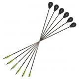 Round Foam Tip Archery LARP Arrows (6)