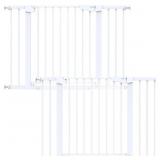 Cumbor 2 Pack 29.7-46" Baby Gate, White