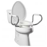 Assurance Plastic Toilet Seat, White