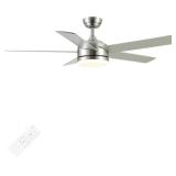 YUHAO 52" Brushed Nickel Ceiling Fan