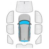 KMF 8pcs Thicken Sun Shades for Bronco Sport