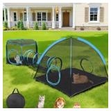 Outdoor Cat Enclosure: 3-in-1 Catio