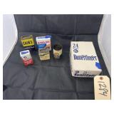 Vintage Butterfingers Box & 5 Tins