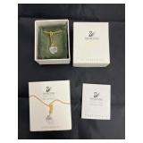 Swarovski Crystal Pendant & Chain