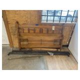 Bed Frame - Headboard - Footboard & Rails 57"