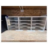Plastic Office Organizer - 12 Cubbies