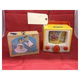 Vintage Toy & Wood Child