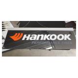 Mirrored Hankook Advertisement Sign 36"x11"