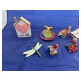 6 Pcs - Soap Stand - Salt Shaker - Wood Dï¿½cor