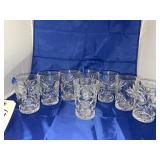 8 Pcs - Anchor Hocking Star of David Tumblers