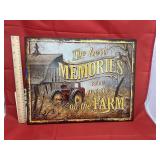 Metal Farm Sign