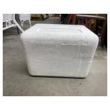 Styrofoam Ice Chest w/Faux Flower Picks