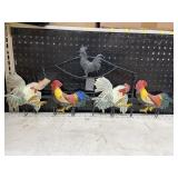 2 Pcs - Chicken Key Hooks