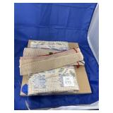 2 Cross Stitch Frames - Latch Hook Mat & More