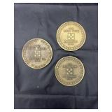 Metal Purina Coasters