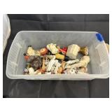 Box of Porcelain Figurines