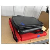 3 Pcs - Leather Portfolios & Stadium Seat