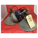 2 Pcs - Rustic Light Fixtures