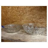 2 - Glass Serving Bowls