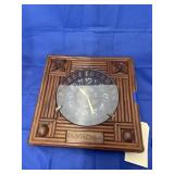 Wooden Battery Wall Clock