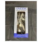 Box of Oneida Stainless Flatware