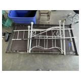 Metal Daybed Frame w/Rails