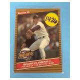 1986 Leaf Roger Clemens Pitcher of the Month
