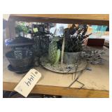 Candle lanterns - Metal Garden Windmills